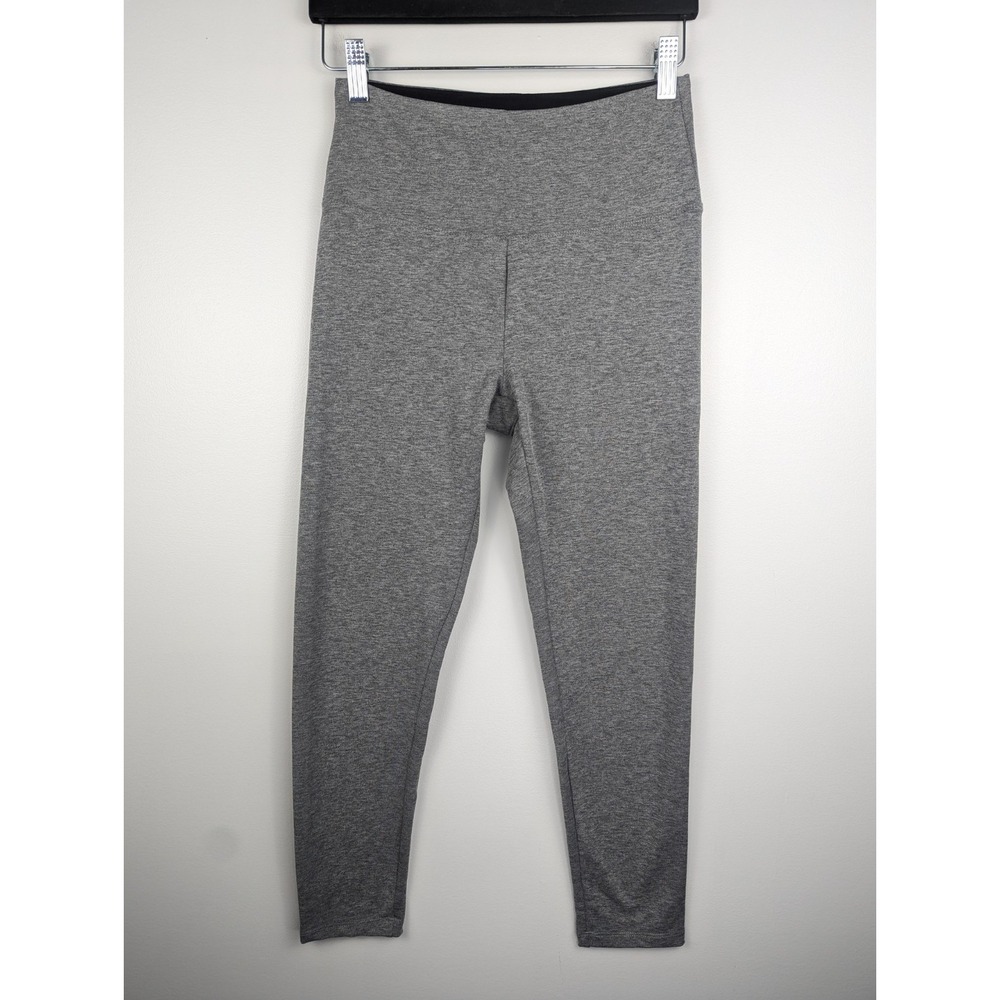 Bally Total Fitness Women's Leggings Gray Size M Workout Soft Compression